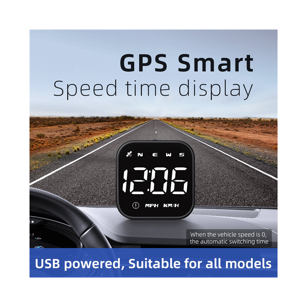 Accessori Elettronici Per Auto Head-Up Display Adatti A Tutte Le Auto (Bianco)