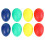 8 τμχ Πλαστικά κρουστά μιούζικαλ Maracas Egg - 4 διαφορετικά χρώματα 6