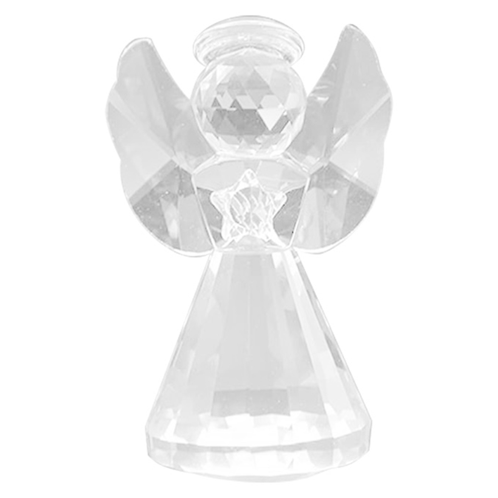 Crystal Angel Figurine Decor, Pretty Angel Ornament Gifts for Women-image-OPC-PGHZB7C-NEW