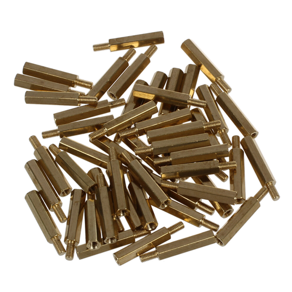 50 Pcs M3 Male X M3 Female Screw Pcb Stand-Off Spacer Hex 26Mm Length 4853949971650