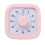Visueller Timer 60-Minuten-Stoppuhr Wecker Countdown-Timer Rosa 1