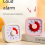 Visueller Timer 60-Minuten-Stoppuhr Wecker Countdown-Timer Rosa 4