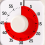 Visueller Timer 60-Minuten-Stoppuhr Wecker Countdown-Timer Rosa 2