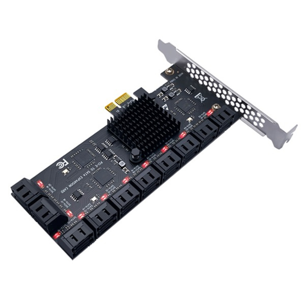 Carte PCIe SATA 20 ports SATA 3.0, compatible avec les périphériques SATA 3.0