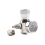 CO2-regulator 2000psi tryckmätare för 6 mm sugrör 3/8-24UNF 4