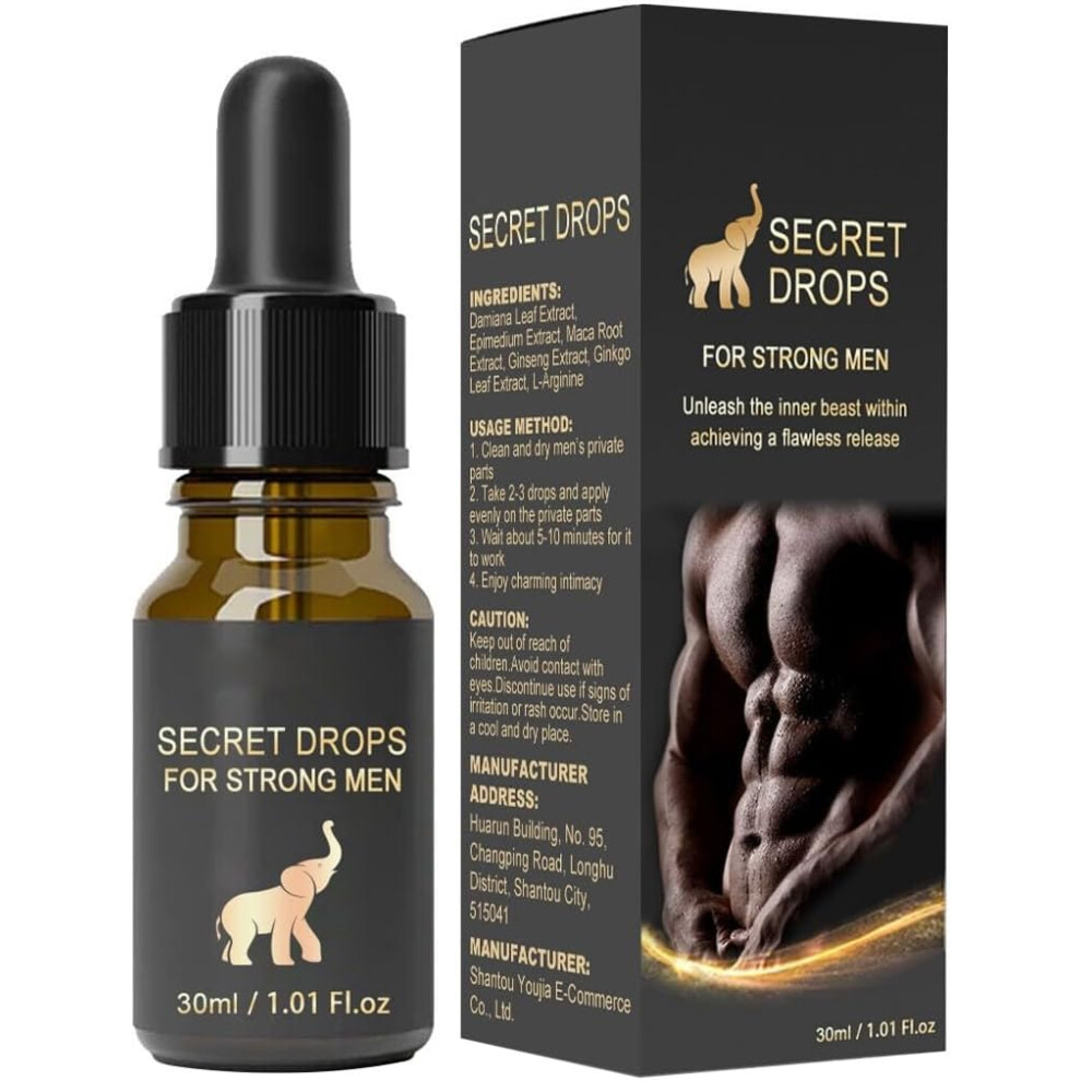 Gogerstar Men's Private Care Men's Body Massage Oil To Enhance And Durable 30Ml