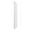 Balterley 8mm Toughened Safety Glass Shower Side Panel, Chrome, 700mm 6