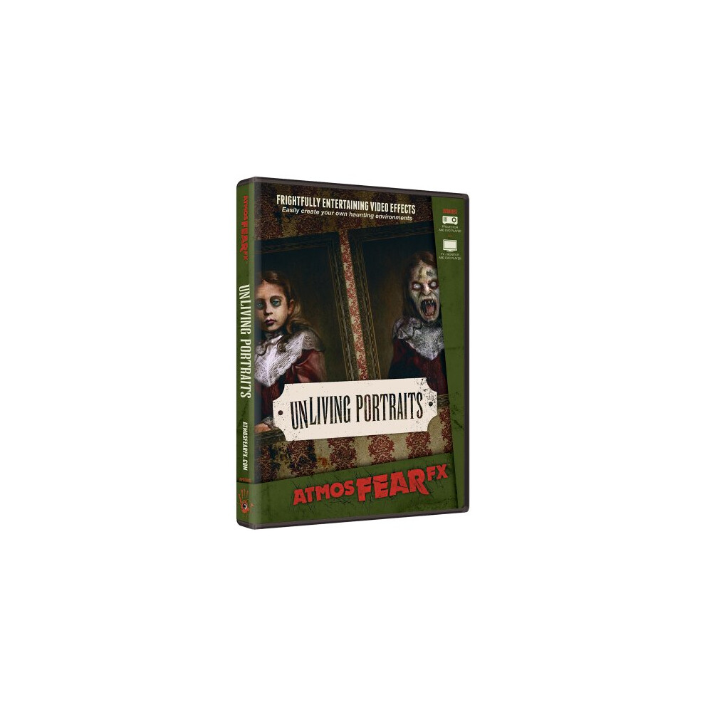 AtmosFX UnLiving Portraits Halloween Digital Decorations