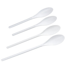Chef Craft Select Plastic Spoon Set 10-14.5 inch 4 Piece White