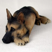 German Shepherd Figurine Tan-Black von Conversation Concepts – Realistische MyDog Dekoration für Tierliebhaber