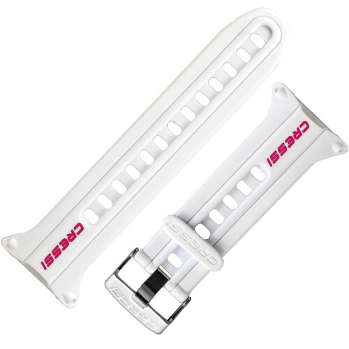Cressi Cinturino Cressi per Computer Subacqueo, Bianco/Rosa