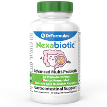 DrFormulas Nexabiotic 23 Multi-Probiotikum f  r Frauen und M  nner    Dr formuliert mit Lactobacillus Acidophilus Bifidobacterium Infantis Saccharom