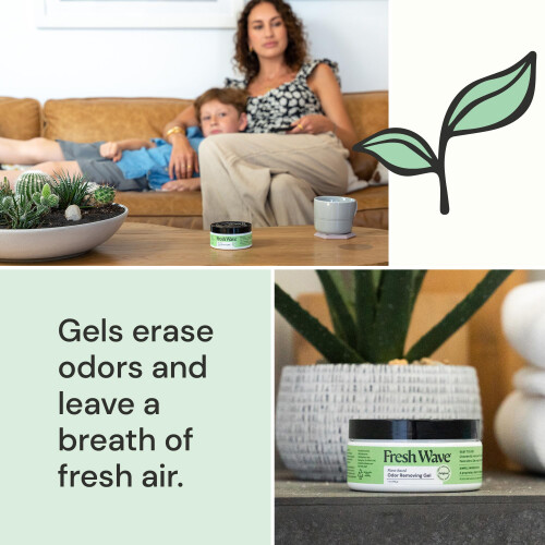 Fresh Wave Geruchsentferner Gel, 7 oz. | 3er Pack | Geruchsabsorber für Zuhause 1