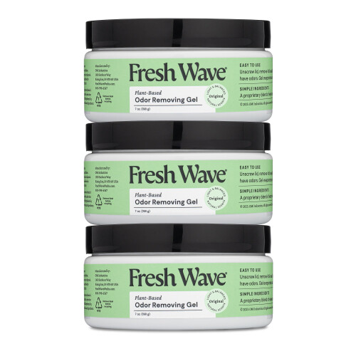 Fresh Wave Geruchsentferner Gel, 7 oz. | 3er Pack | Geruchsabsorber für Zuhause