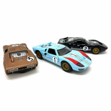 KiNSMART 3er-Set Ford GT40 MKII Heritage Edition, 12,7 cm, Ma  stab 1:32