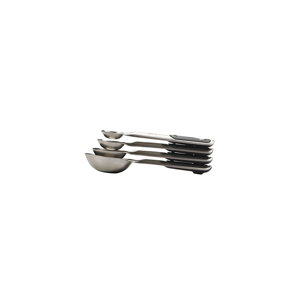 OXO Good Grips 4 Piece Stainless Steel Measuring Spoons with Magnetic