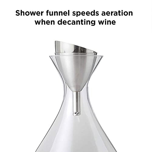 Rabbit Wine Aerator Brusetragt med Sediment Si Rustfrit St?l 2