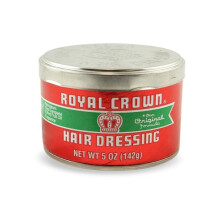 Royal Crown Hair Dressing 5 oz krukke - Amerikas mest populære olivenoljeformel, mild sitronduft, gir glans og glatthet