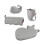 Skip Hop Skip Hop Moby Baby Bath Essential -setti, harmaa 1