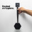 Tooletries - Silicone Back Scrubber with Hook - Exfoliating Shower Bru 4