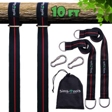Fa hintapntok akasztkszlet - kt 10 lb extra hossz, 2200 font sly, s kt biztonsgos rgztsu karabiner - brmilyen tpus hintahoz tklete