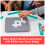 Upwords  Word Game with Stackable Letter Tiles & Rotating Game Board 4