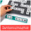 Upwords  Word Game with Stackable Letter Tiles & Rotating Game Board 3