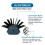 Vess Professional Hair Blow Brush Pro-2000 Ceramic 9 rows Wide Type-En 3