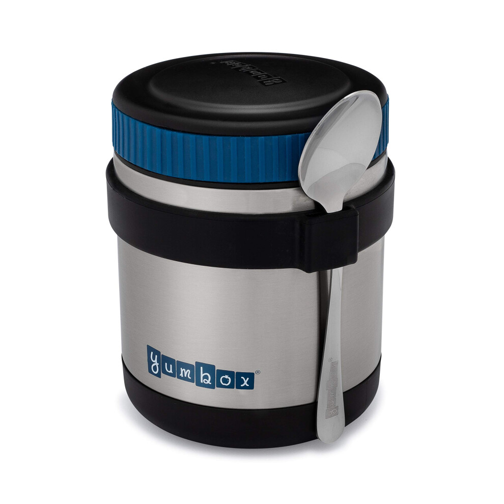 Yumbox Zuppa - Wide Mouth Thermos Food Jar 14 oz. (1.75 cups) with a removable utensil band - Triple Insulated Stainless Steel - Stays Hot 6 Hours or