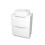 NES Home Nes Home 600mm White Drawers Vanity, Worktop & Square Shape Rounded Corner Basin 5