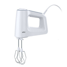 Batter en mixer elektrisch MultiMix 3 - BRAUN - HM3105WH - 500W - 5 snelheden + Pulse - PowerBell