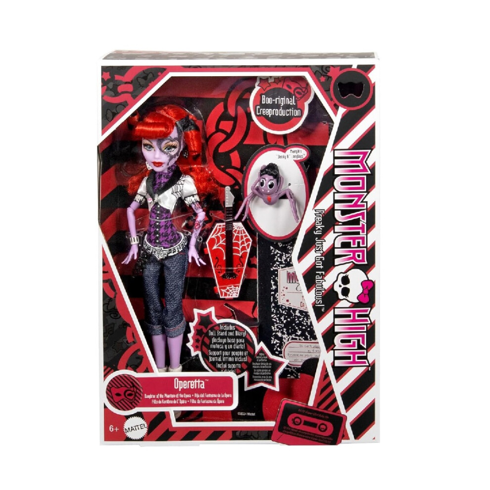 Monster High Boo-Riginal Creeproduction Operetta Doll With Accessories