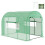 Outsunny Outsunny 3 x 2 x 2m Polytunnel Greenhouse with Doors and Mesh Windows 9