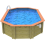 Plastica Westminster Wooden Pool Package with Invertemp Heat Pump With Patterned liner 2
