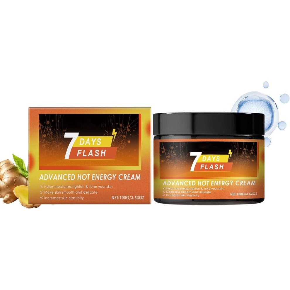 Gogerstar Cream 7 Day Flash 100G Sweat Enhancer 1, 7 Day Advanced Hot Sweat 2, Long Lasting Skin Tightening Cellulite