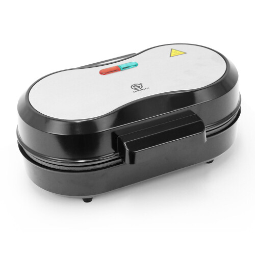 SUPERLEX Dual Omelette Maker Non-Stick XL Egg Cooker Breakfast 850W 1