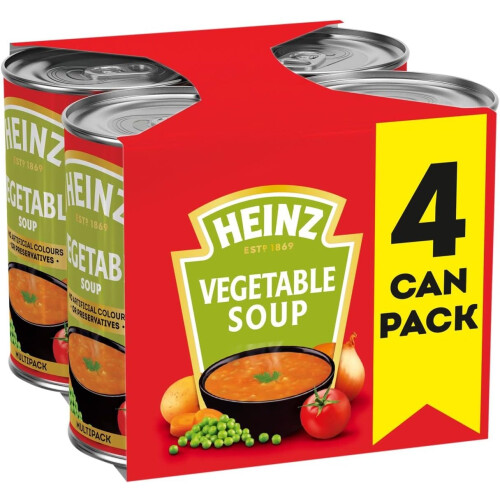 Heinz Heinz Vegetable Soup, 4x400 g