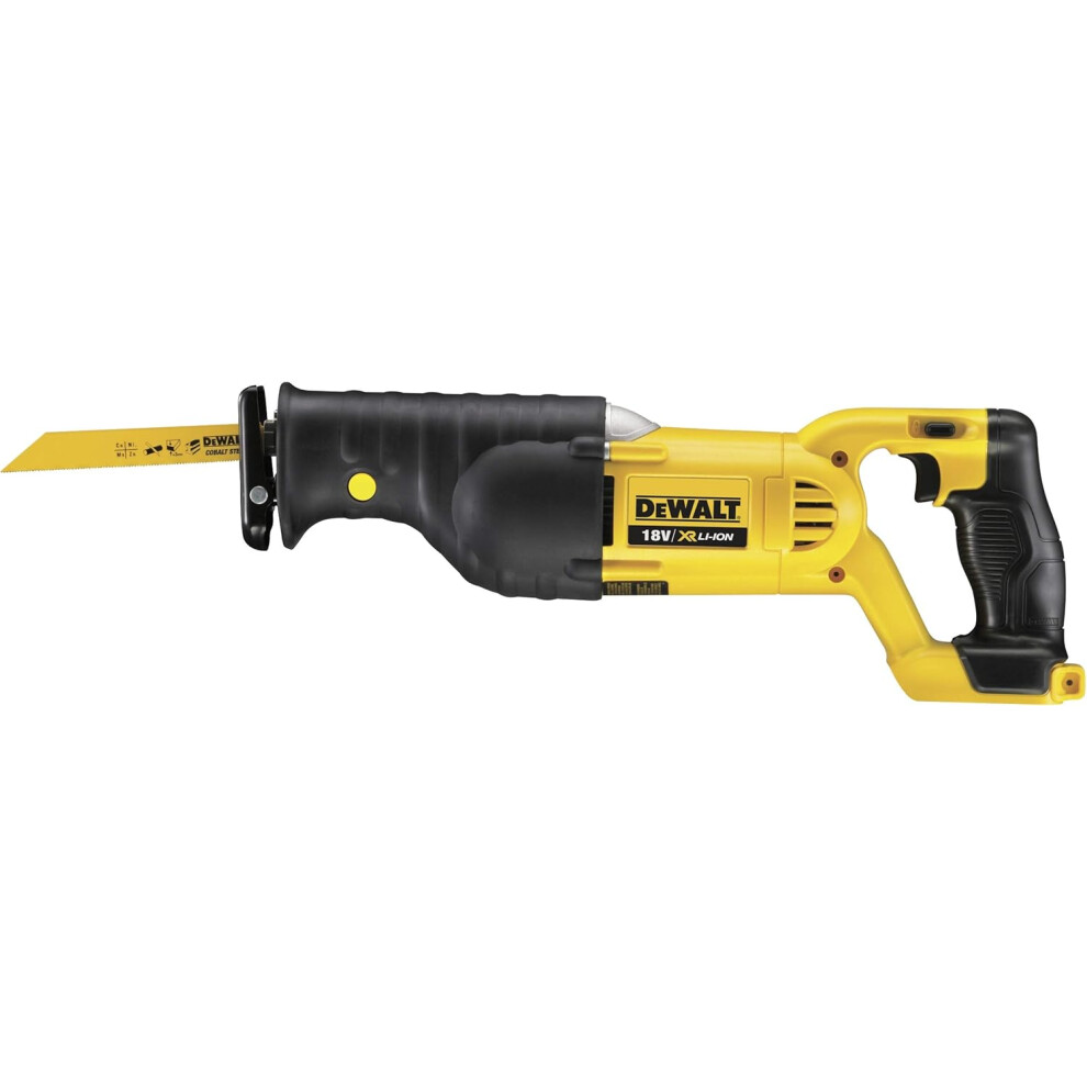 Dewalt Premium 18V XR Reciprocating Saw Bare Unit - Yellow/Black