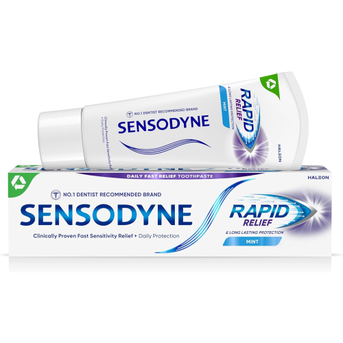 Sensodyne Sensodyne Rapid Relief Toothpaste, Daily Fast Relief Sensitive Toothpaste 75ml 1