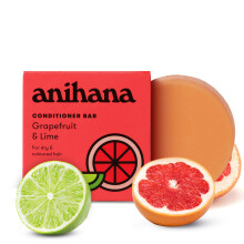 ANIHANA Conditioner Bar for Dry Damaged & Colored Hair Types Paraben Free Cruelty Free Refreshing Grapefruit and Lime Scent 2.1 oz