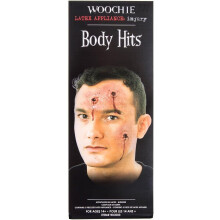 Woochie Body Hits 3 Latex Appliances by Cinema Secrets Age 14+