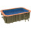 Plastica Wooden Exercise Pool Package with Argonaut/Endurance Filtration With TILEBAND 2