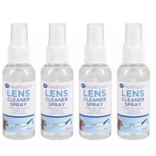 Healthpoint 4 x 50ml LENS SPRAY CLEANER Spectacle Glasses Monitor