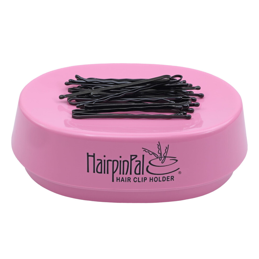 HairpinPal Magnetic Bobby Pin Holder - Easy Hair Clip and Pin Collector - Manage Hair Clips - Barrettes - Bobbi Pins - Keeps Rooms Tidy - Ideal for Tr