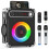JAUYXIAN Altoparlante Bluetooth con Due Microfoni Wireless, Diffusore Portatile con Subwoofer/Tweeter 1
