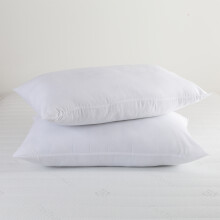 Slumberdown Super Support Firm Pillow 2 Pack Non-Allergenic, UK Made