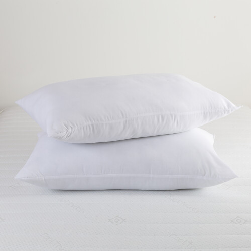 Slumberdown Slumberdown Super Support Firm Pillow 2 Pack Non-Allergenic, UK Made