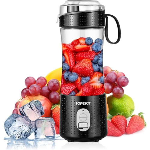 TOPESCT Portable Blender, Personal Mixer Fruit Rechargeable