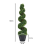 2 Pack Artificial Plants Topiary Spiral Boxwood Trees, 120CM 7