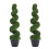 2 Pack Artificial Plants Topiary Spiral Boxwood Trees, 120CM 2